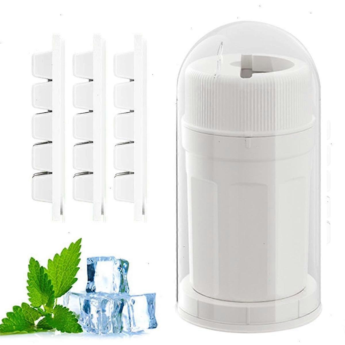 Rotating Ice Grid Ice Block Mold Ice Making Cup White