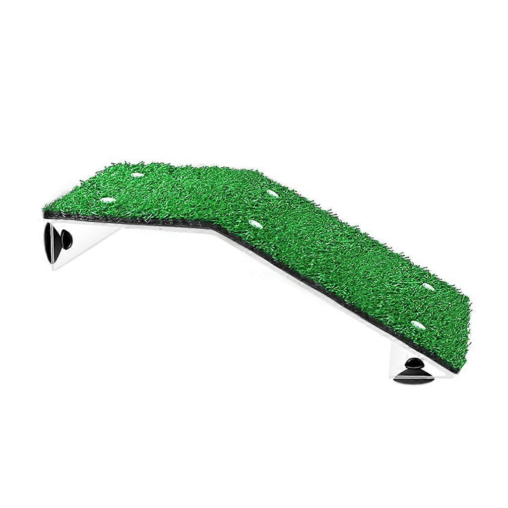 Aquarium Floating Decor for Turtle Basking Platform Acrylic Dock Artificial Turf Climbing Island for Turtles Reptile large