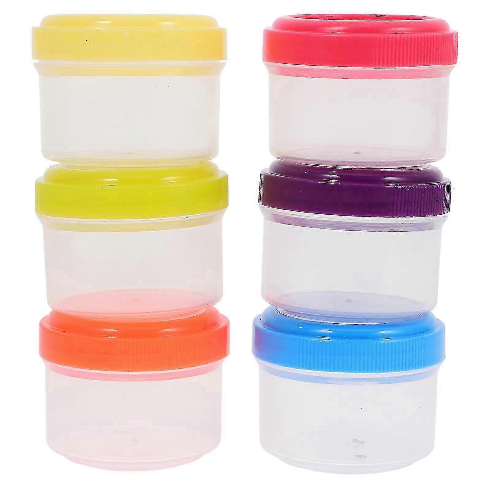 35ml Mini Seasoning Cups - 6pcs Salad Dressing & Condiment Containers
