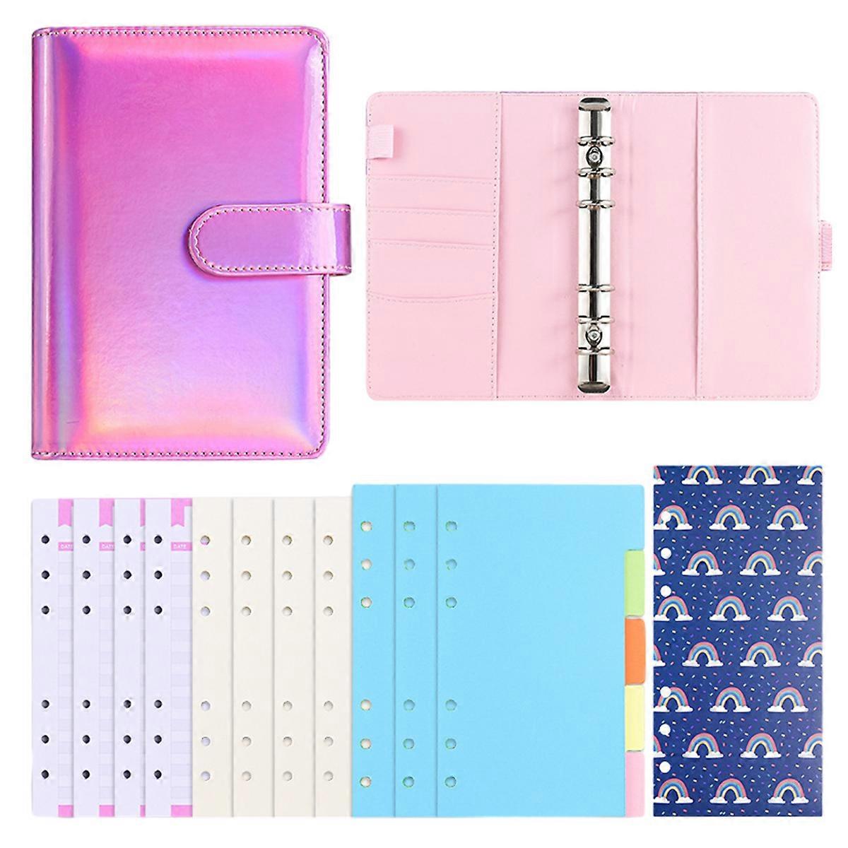 Budget binder with zipper envelope, A6 binder Cash Envelope Budget, save money binder
