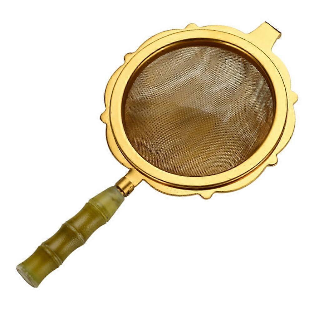 Vintage Retro Copper Coffee Filter Tea Ceremony Utensils Set with Handcrafted Design and Durable Material