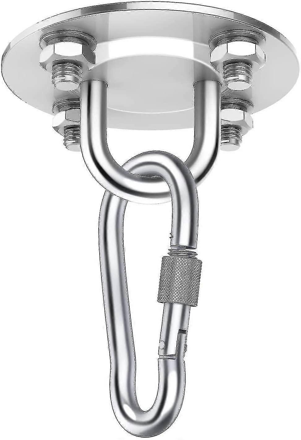 Soffitto Hook Hanging Chair Premium Supporto in acciaio inossidabile per sedia sospesa Amaca Sandbag Sling Istruttore Yoga Cloth Awning Nest