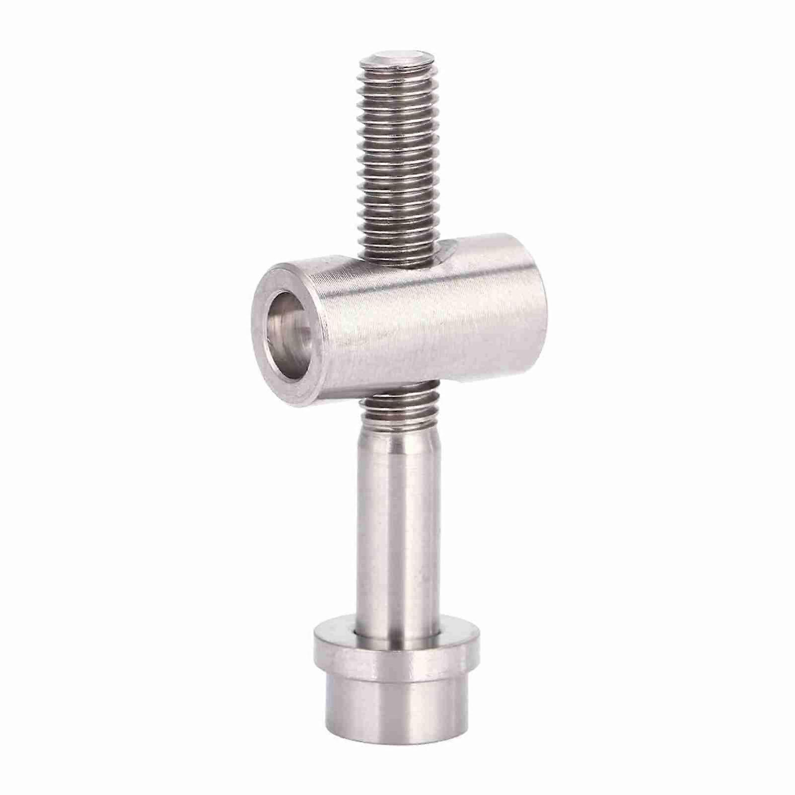 Broco Titanium Seatpost, M5x30/35/40mm Titanium Alloy Bicycle Seatpost Fixed Bolt Round Head Screw (Titanium M5x35)