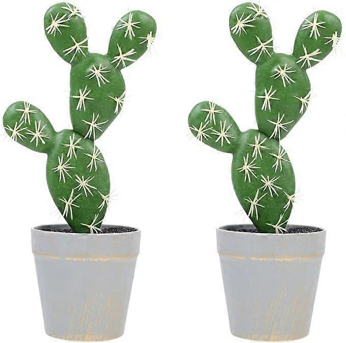 2pcs Ornament Model Decorative Greenery Taco Pots Sculpture Outdoors with Hawaii Flowerpot Decoration Desktop Center Fake Realistic Office Faux in Bon