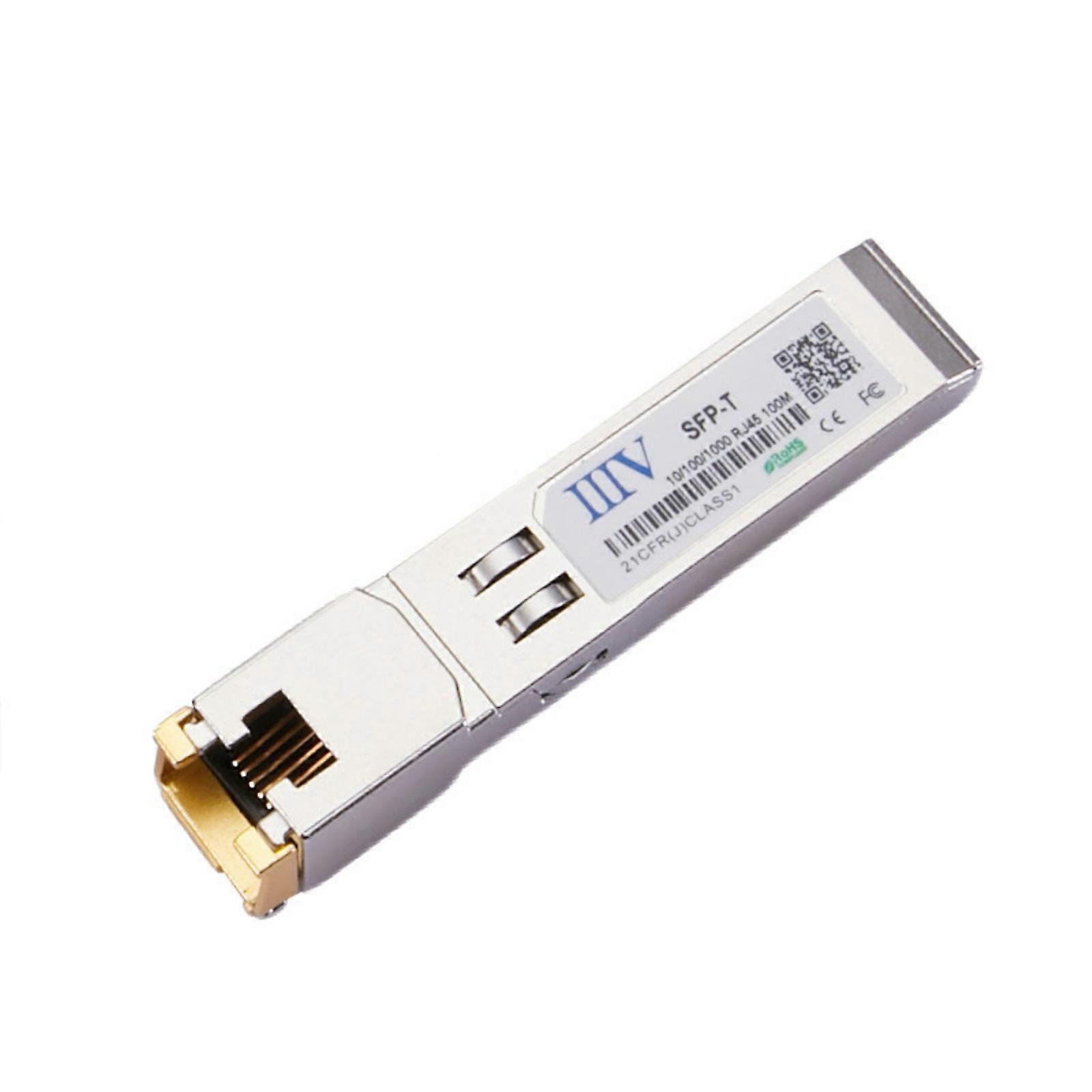 Flexible Networking Solution with RJ45 SFP Module Supporting Multiple Data Rates and Easy Installation Multicolor