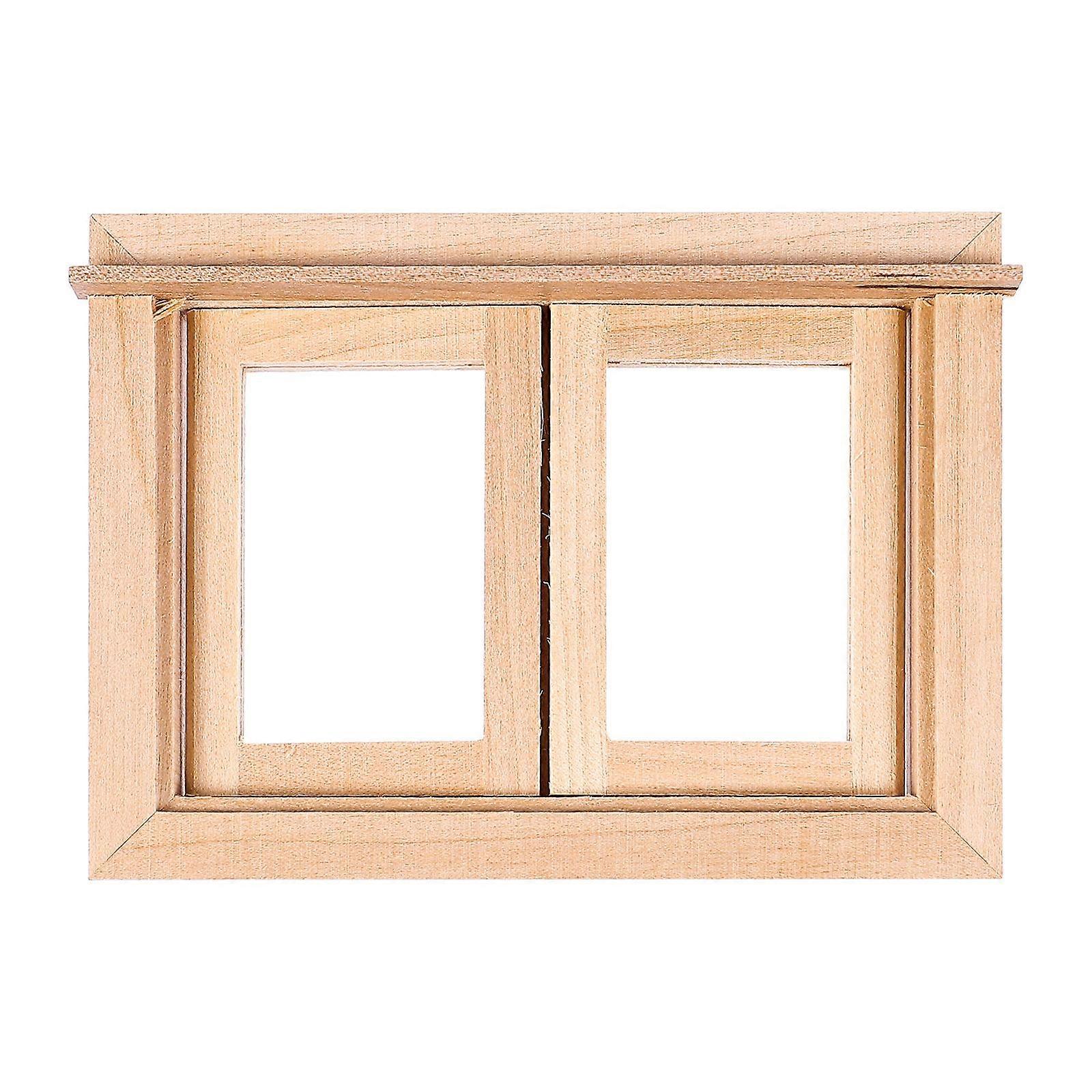 1pc Exquisite Furniture Model Micro World Decorative Window for Mini House
