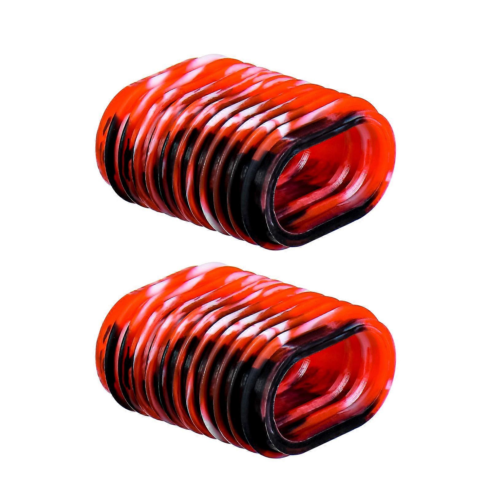 2pcs Fishing Reel Handle Grip Sleeve Non-Slip Baitcaster Knob Covers for Fishing Reel