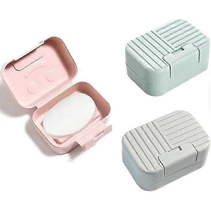 Soap Boxes, Portable Travel Soap Storage Box, Quick-drying Environmental Protection PP Material