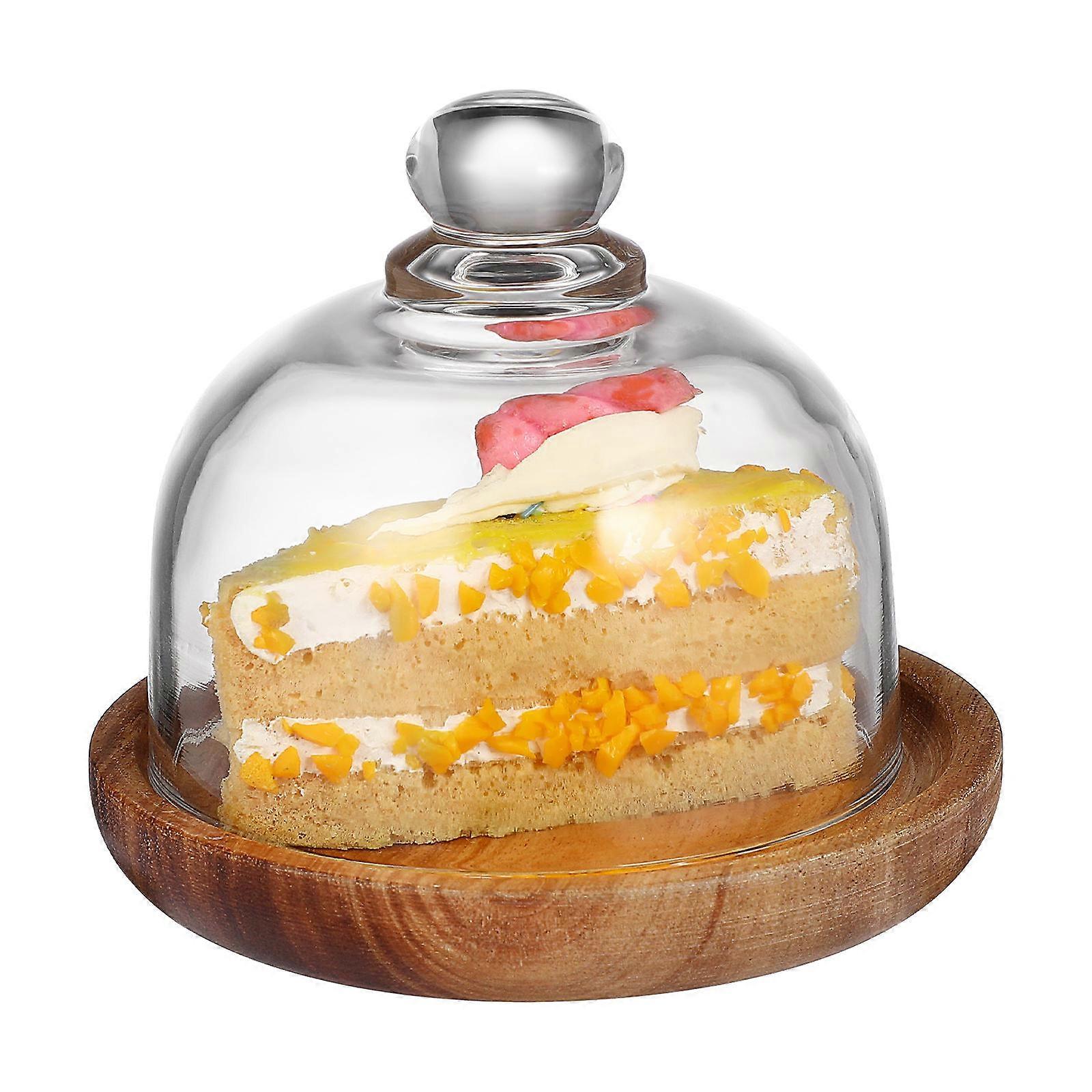 Banquet-Ready Cake Tray with Dome for Enhanced Display and Hygiene
