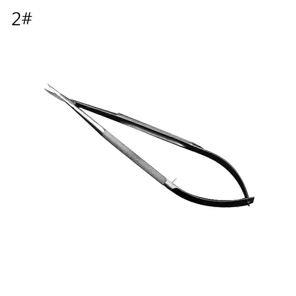 Upgraded Micro Scissors with Straight/Curved for Head Inner Barrier Cut Stainless Steel Scissors Multipurpose Scissors