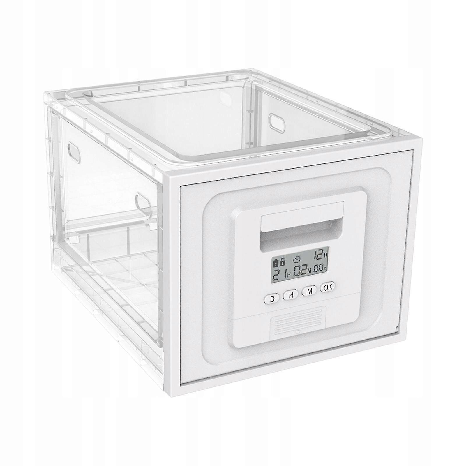 Timer Lock Box Container For Storing Snacks