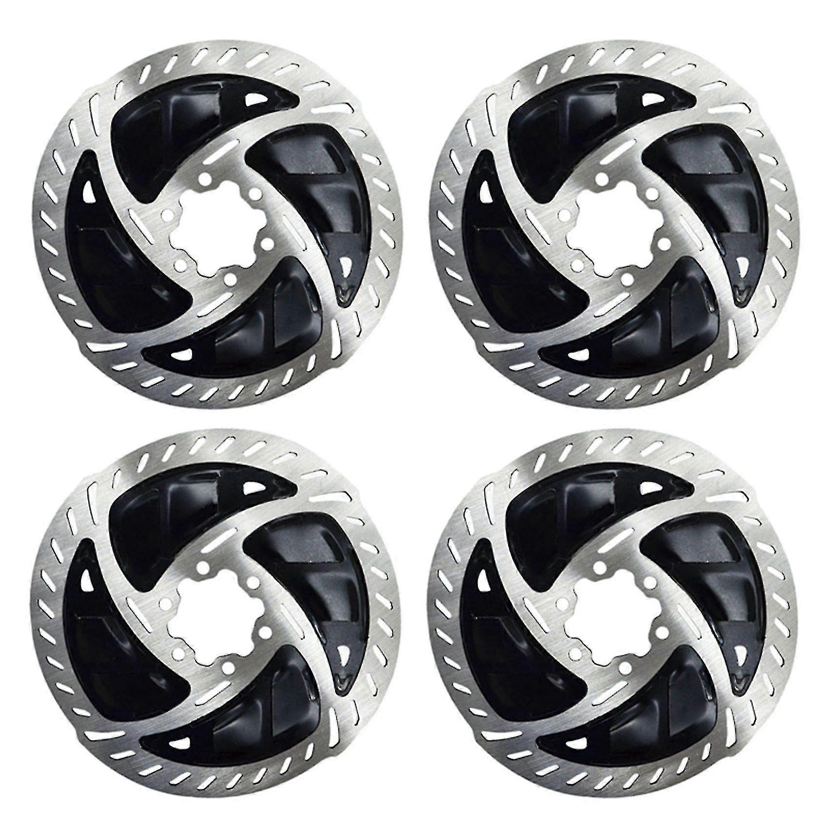 4x Bisiklet Radyatör Fin Rotorları Yol Dağ Bisikletleri için 160mm Disk Fren Soğutma Kanatçıkları