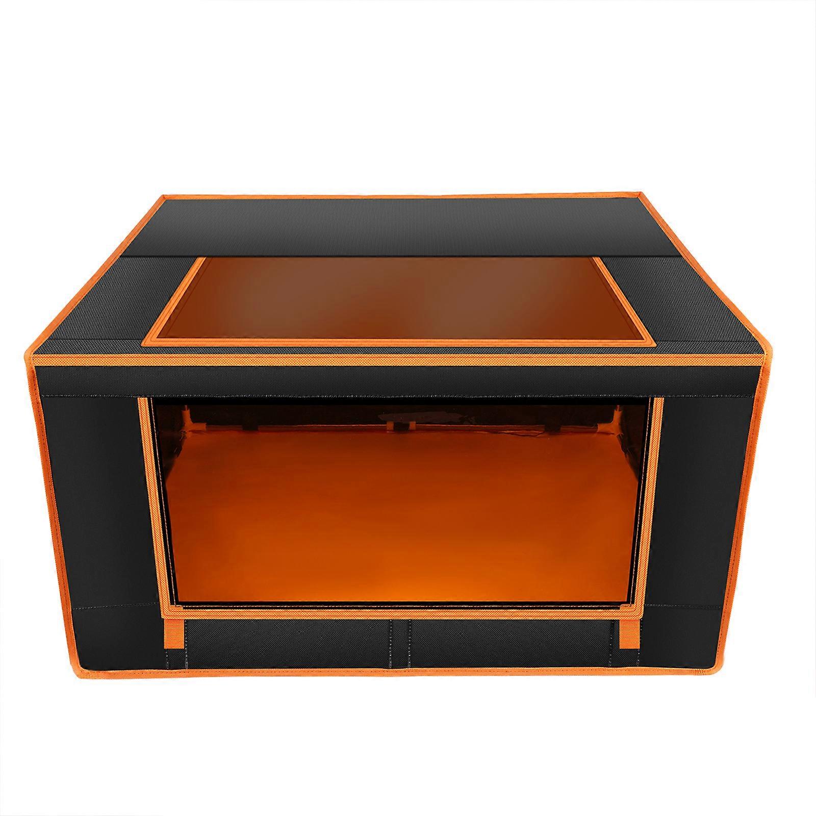 Laser Engrave Enclosure with Vent, Laser Engraving Machine Protective Cover with Eye for Protection, Insulates Against F Multicolor