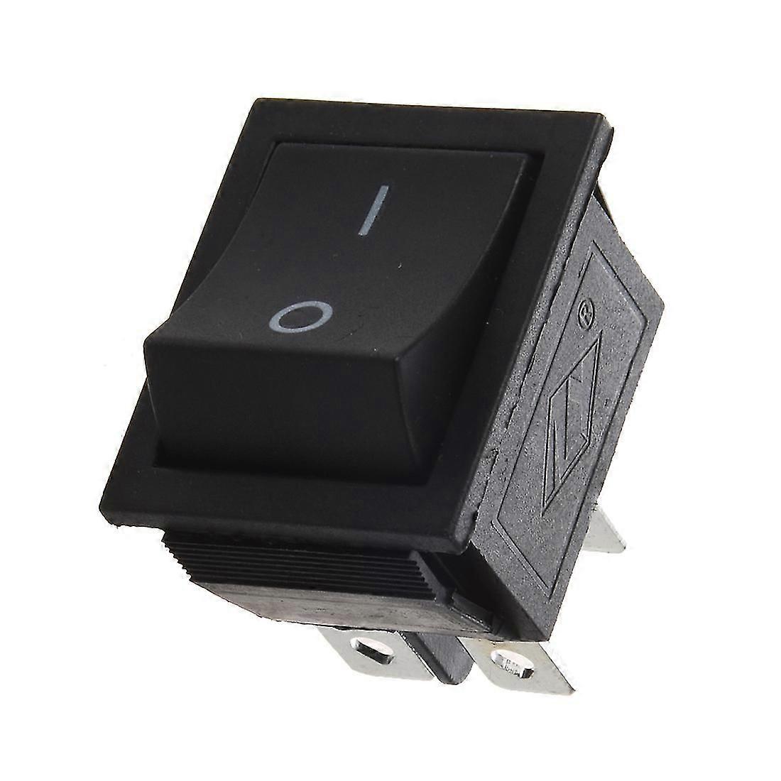 AC 250V 16A 4 Pin ON/OFF I/O 2 Position DPST Snap in Boat Rocker Switch 28x21mm