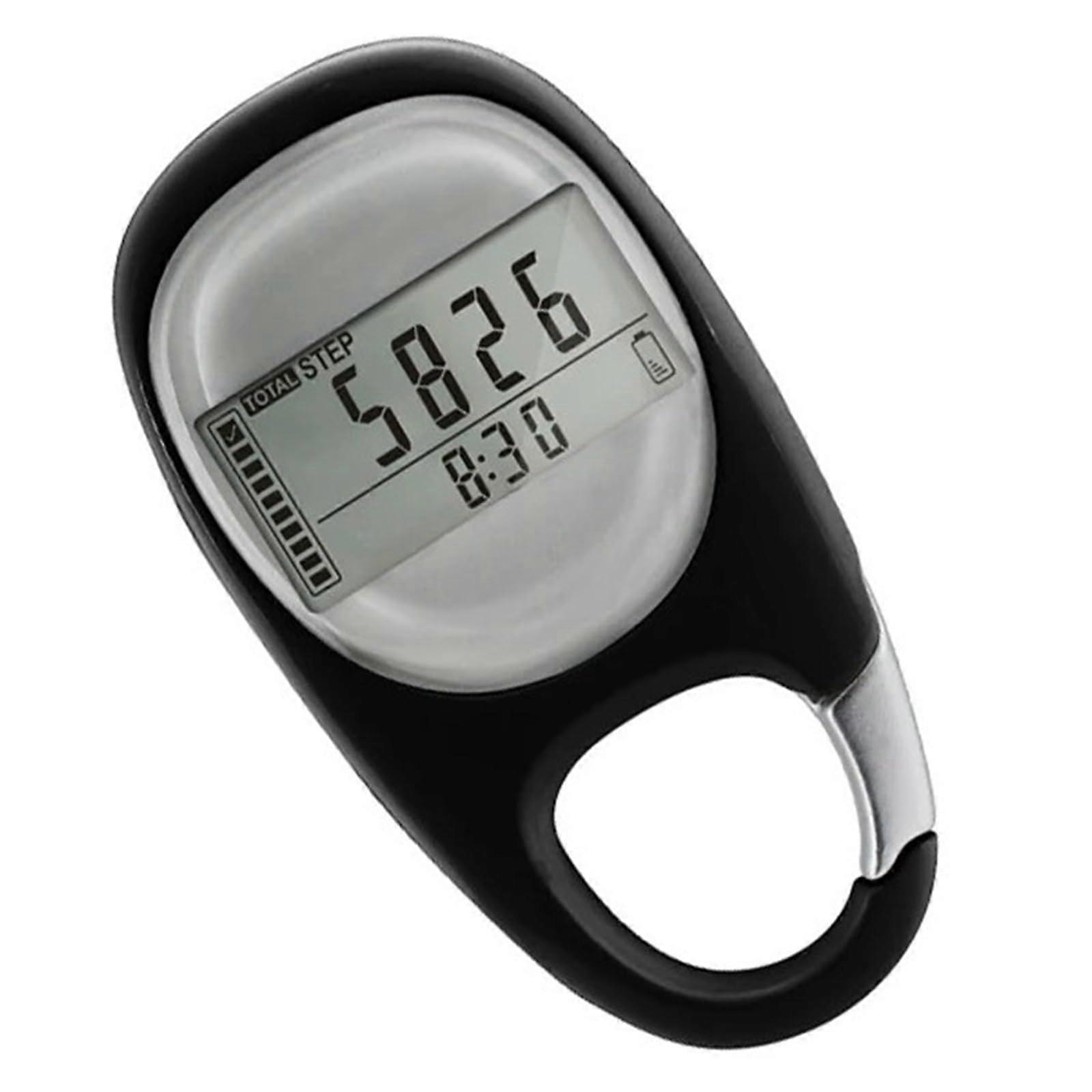 Walking Pedometer Keychain with Calorie Monitor, Mini Fitness Tracker, Lightweight Sport Accessory, Portable Design