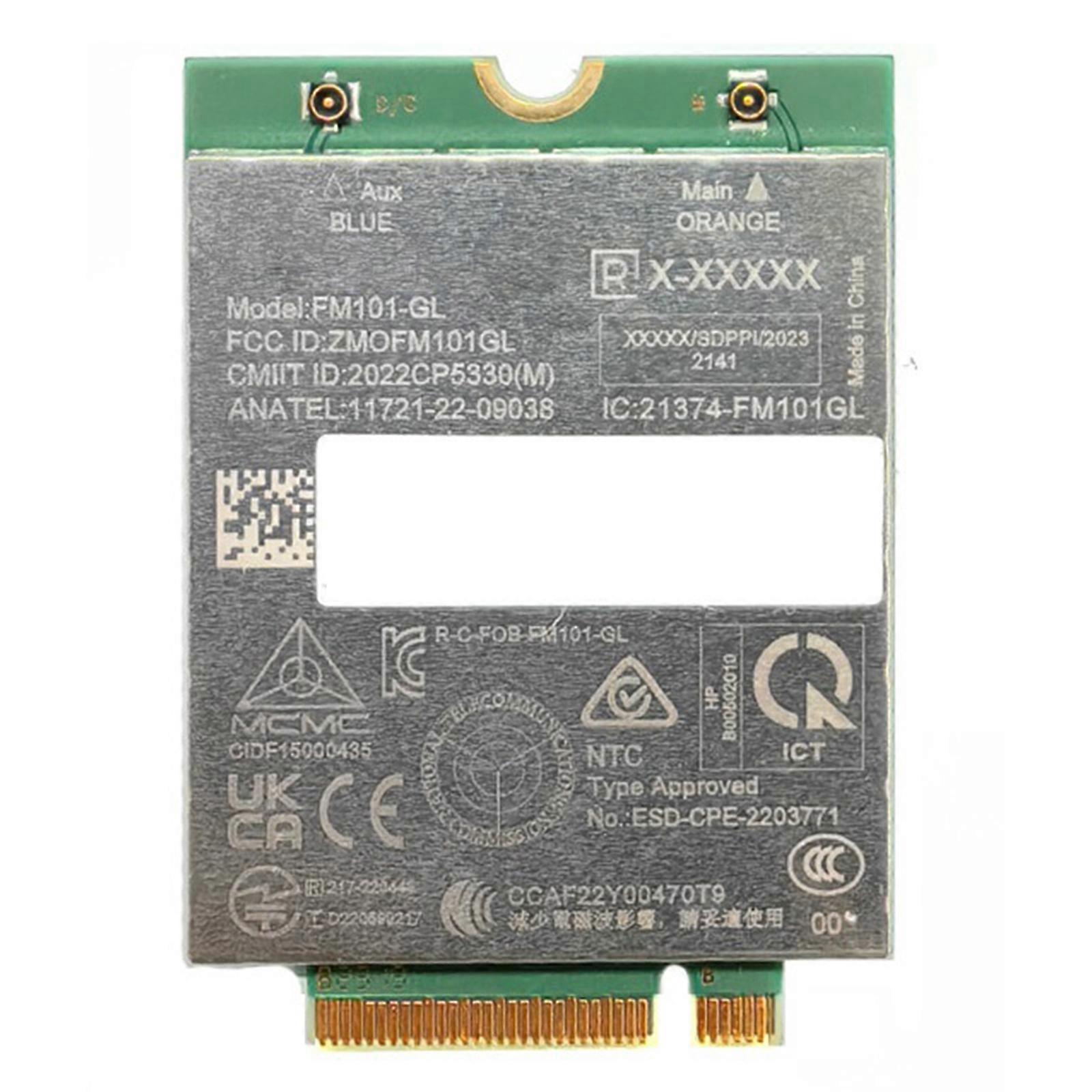 Professional FM101GL 4G WCDMA Module 300Mbps Speed Cat6 Global Frequency Bands Networking Card Replacement