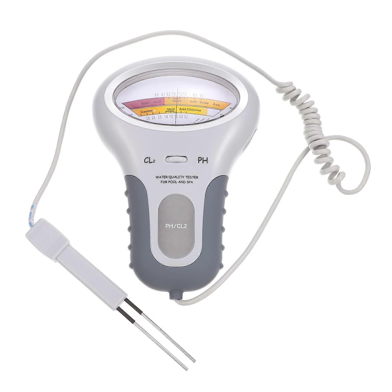 1 piece chlorine detector for pools water quality tester for easy determination of pH value and for swimming pools and spas and portable