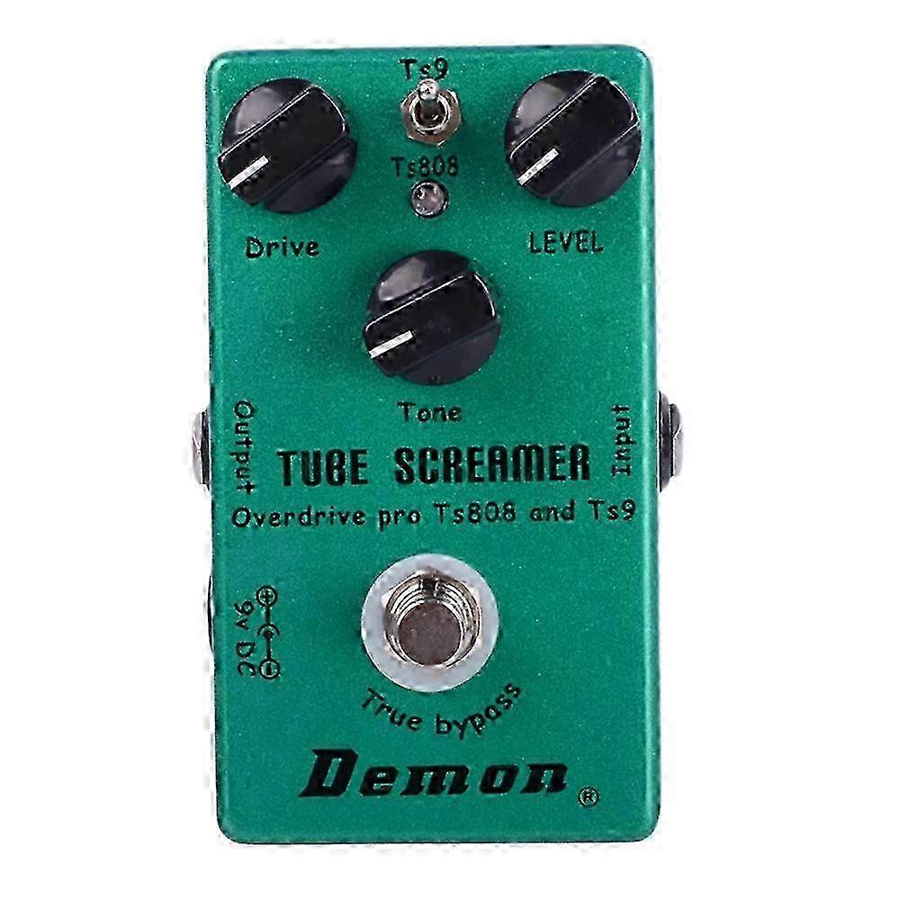 2 in 1 Overdrive Guitar Effect Pedal with True Bypass for Guitar Accessories Compatible with Various Brands