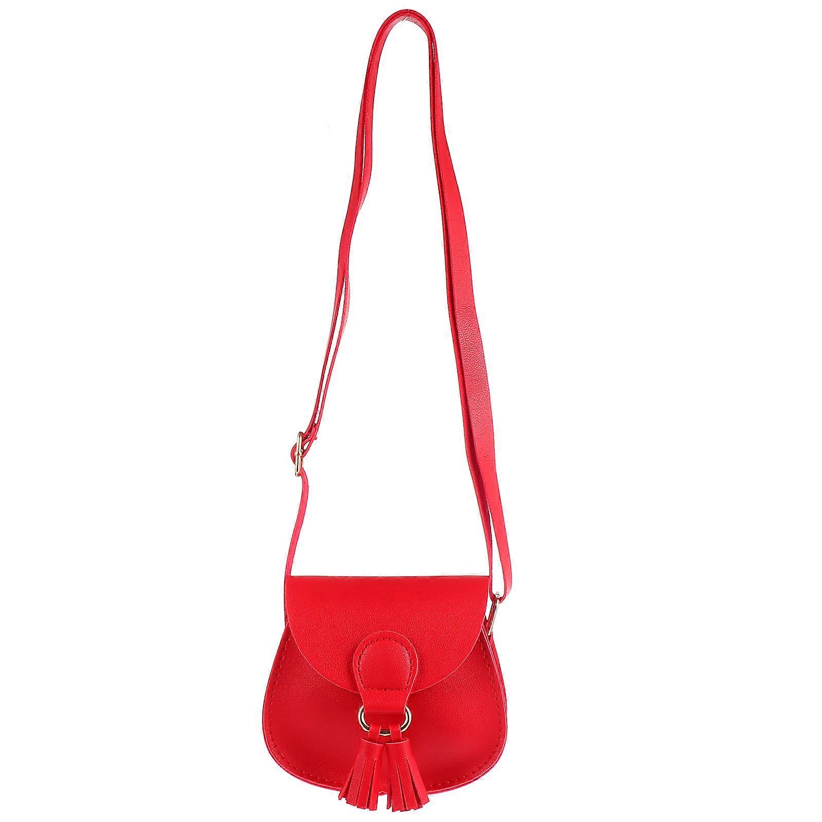 It sounds like you're describing a **mini crossbody bag with a tassel**, and you're information about it—possibly for product description, shopping