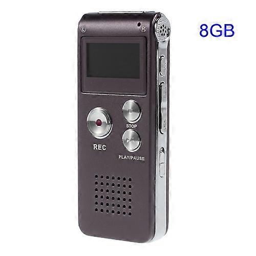 SK-012 Portable Rechargeable 8GB Digital Voice Recorder MP3 Player Support U-disk
