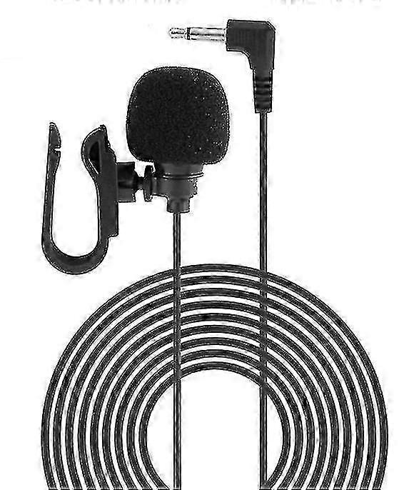Externý mikrofón autorádia 2,5 mm náhradný mikrofón pre stereo systém vozidla Pioneer A