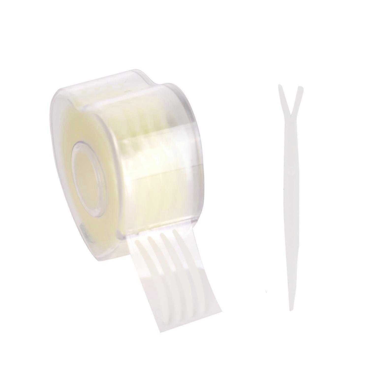 600 قطعة لفة ملصقات جفن مزدوجة غير ملحومة جفن مزدوج طبيعي غير مرئي