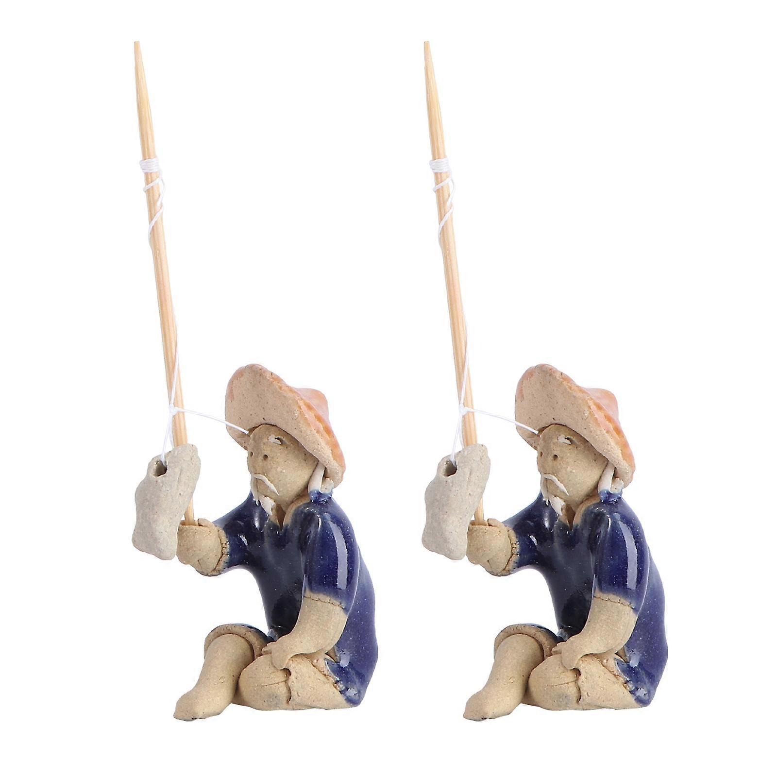 Elegant Fisherman Statues, Suitable for Water Features, Aesthetic Home Enhancements