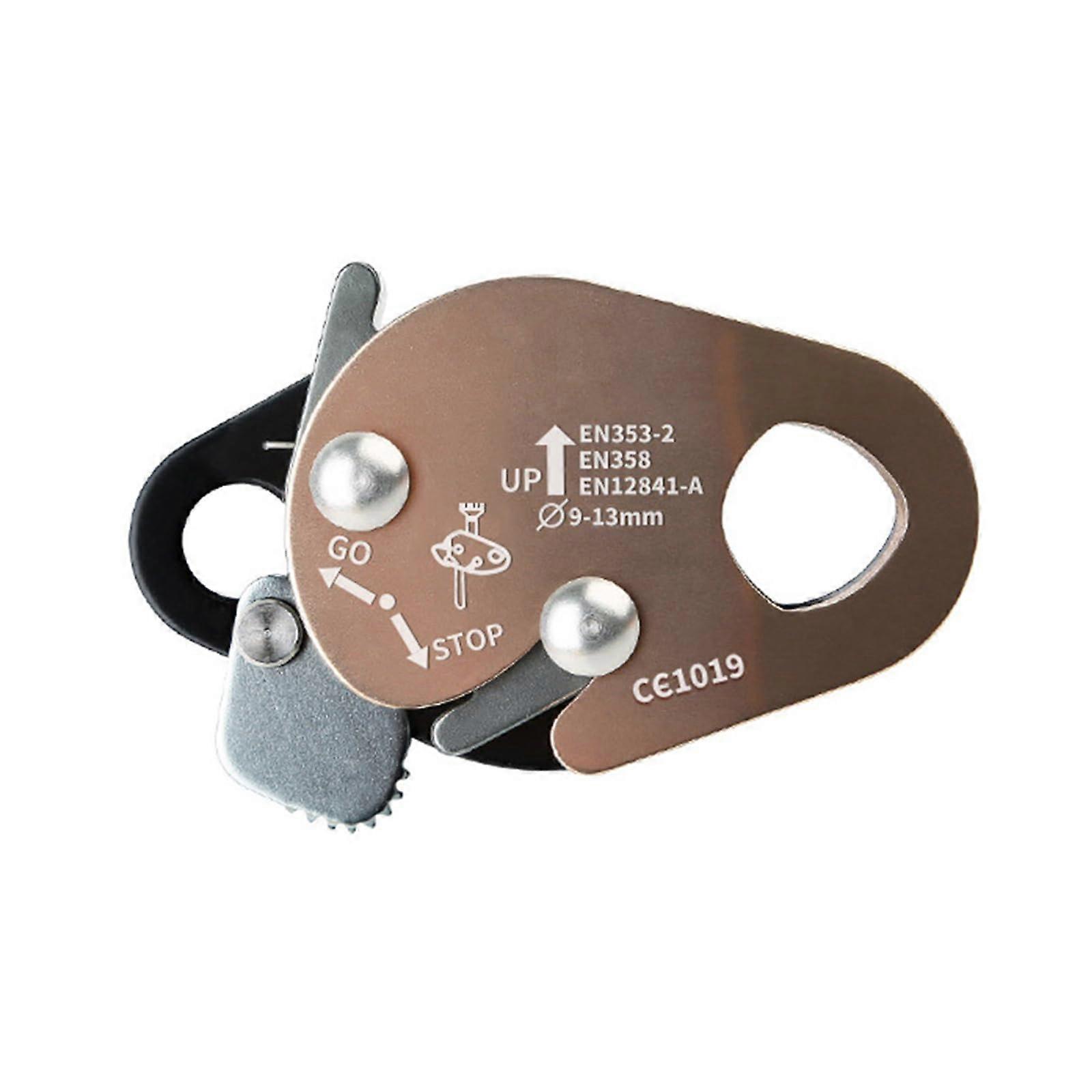 Durable antifall rope gripping tool, automatic locking mechanism, rope tensioner, fallarresting clip for enthusiasts and workers