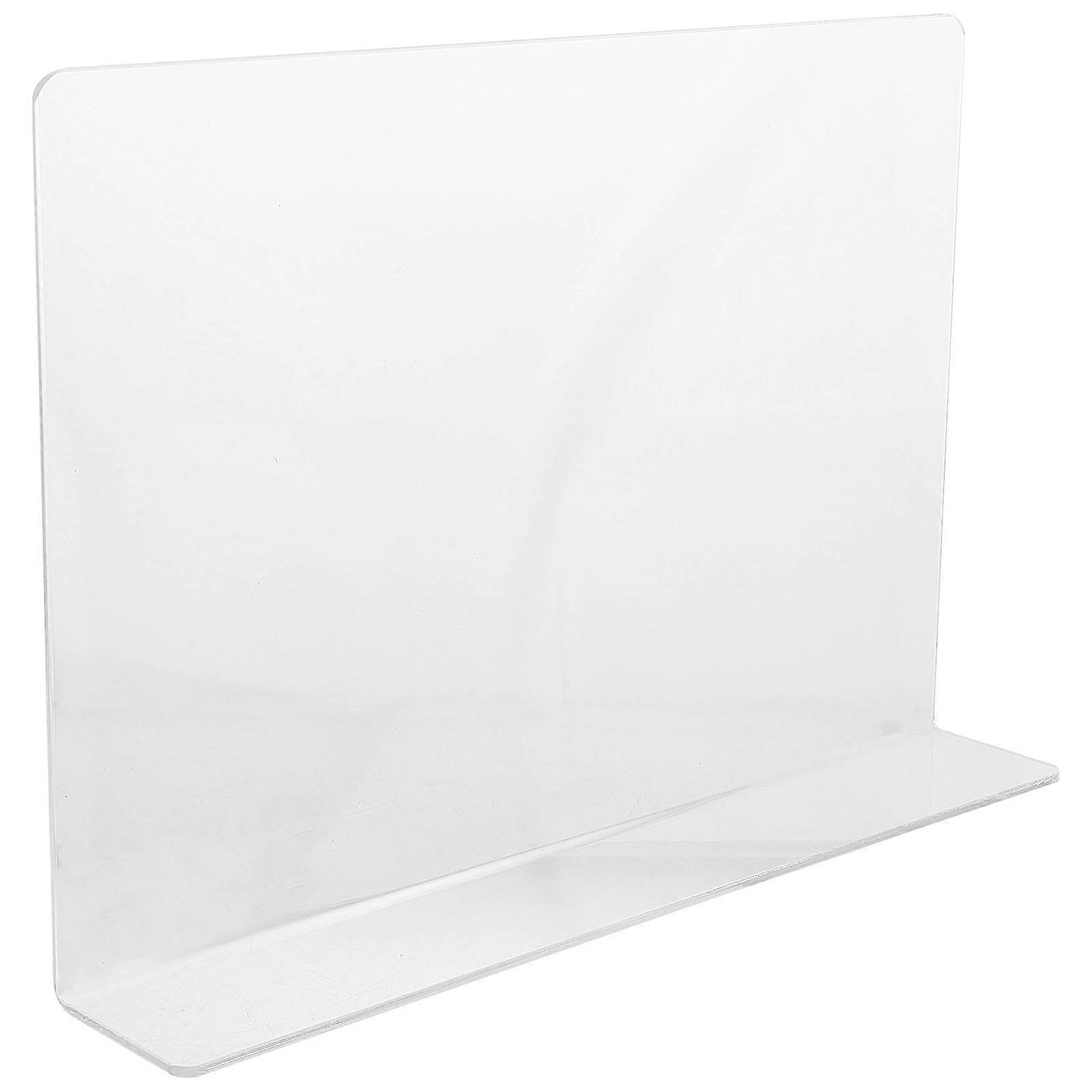 Acrylic Sink Splash Guard for Kitchen & Bathroom Sinks – Easy Installation with Double Sided Adhesive Tape – High Design