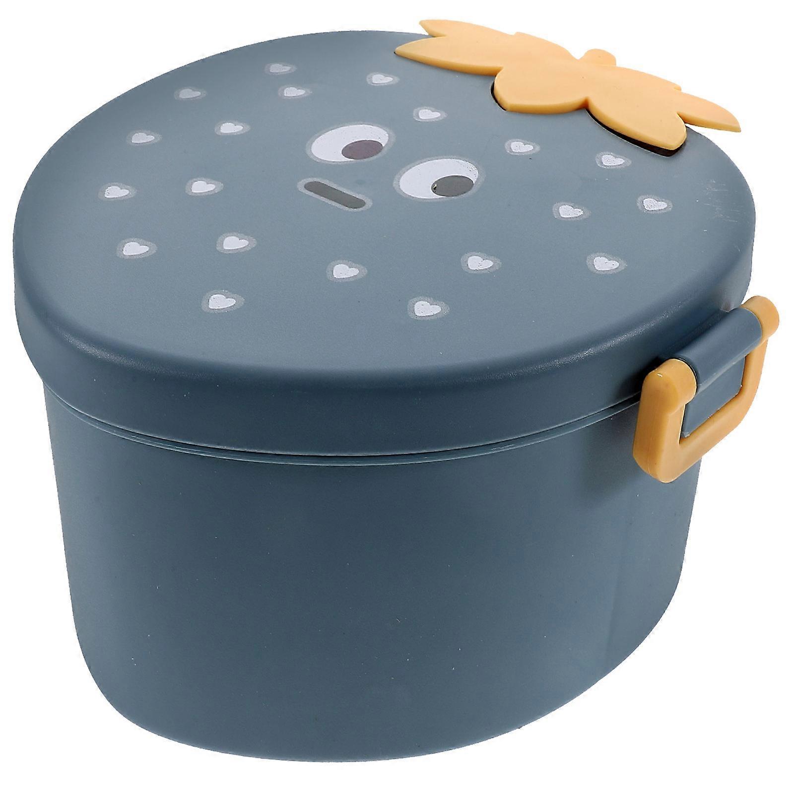 Bento Lunch Box Adults Strawberry Home Use Multi-layer Design Portable 16X16CM 1Pcs