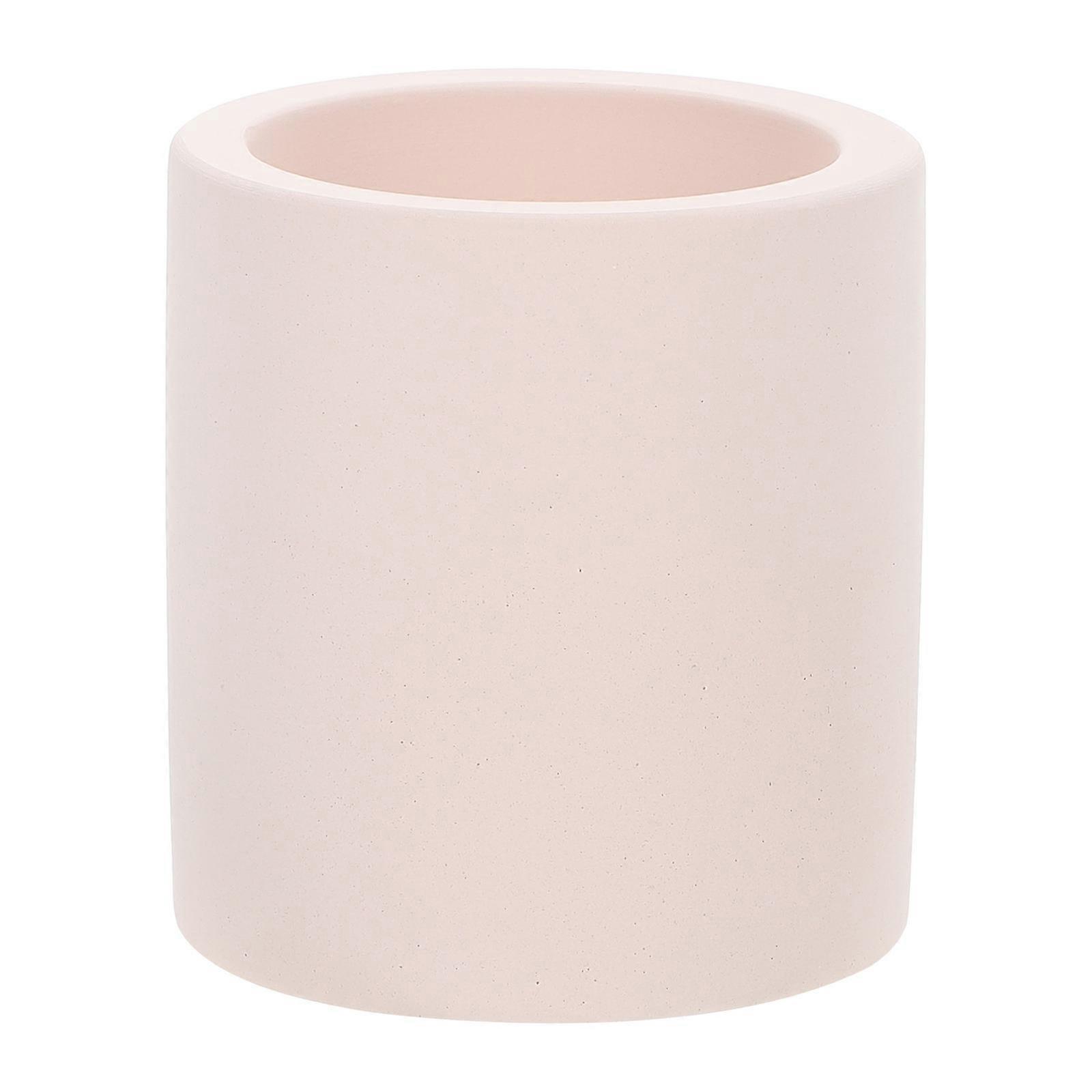 Toothbrush Holder with Smooth Surface for Long-term Use in White Synthetical Material