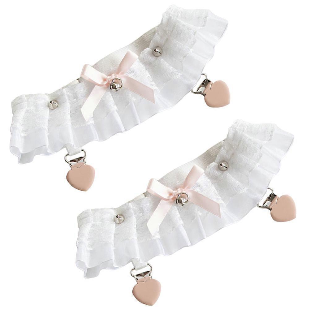 's Garter Belts Elastic Bow Shape Special Events Accessory 1Pair