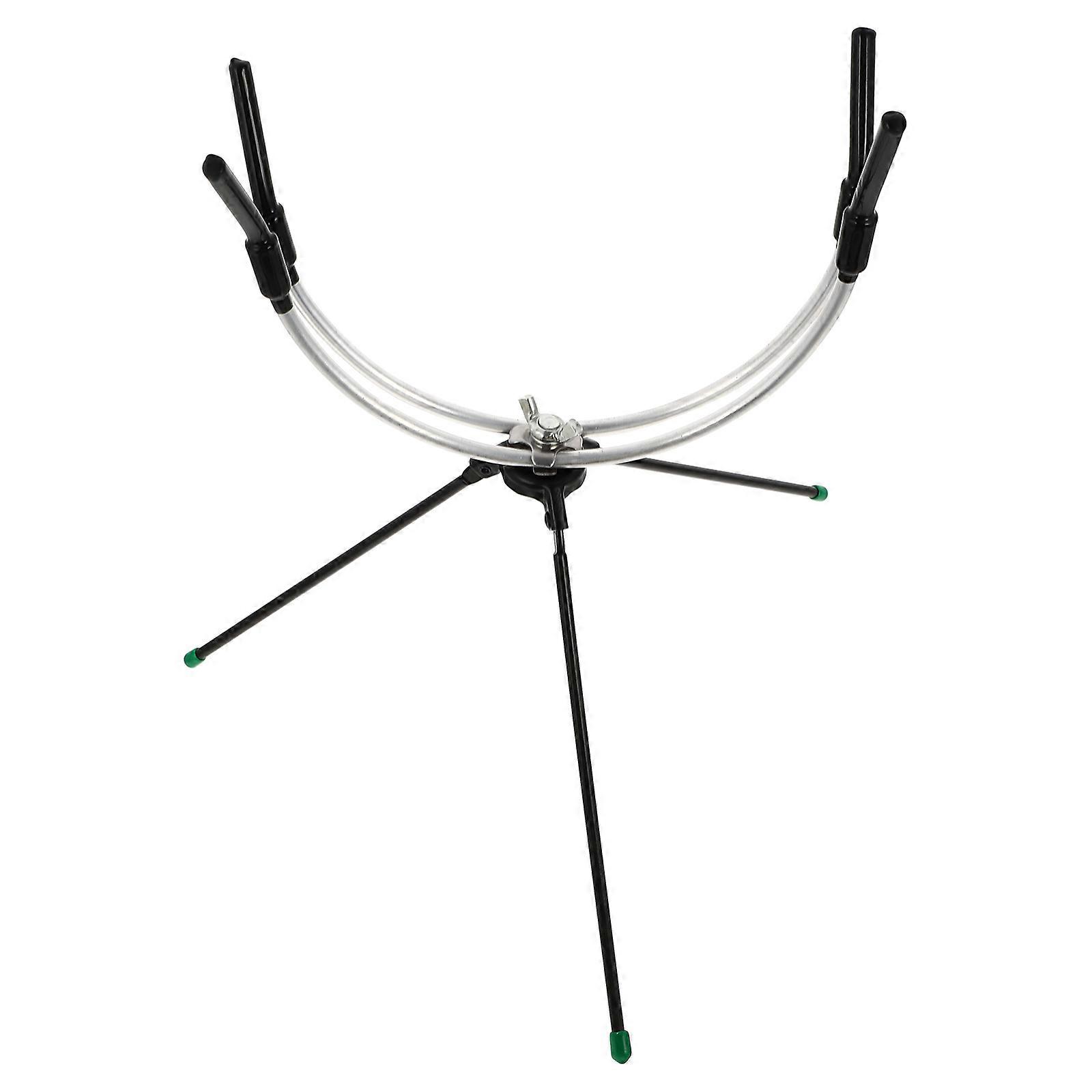 1Pc Metal Fishing Rod Storage Holder Ice Fishing Pole Stand Detachable Rack