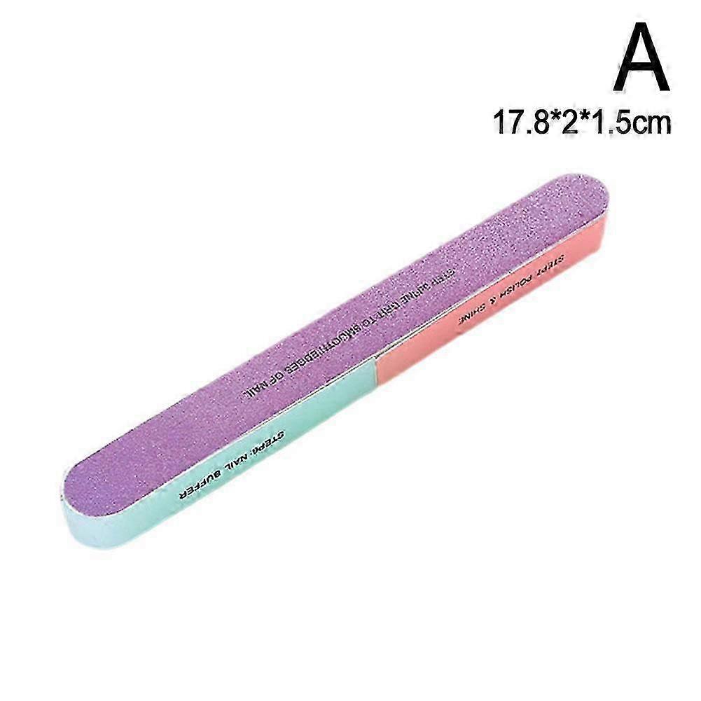 Profissional Nail File e Nail Buffer Polishing File Nail Tool Manicure Care