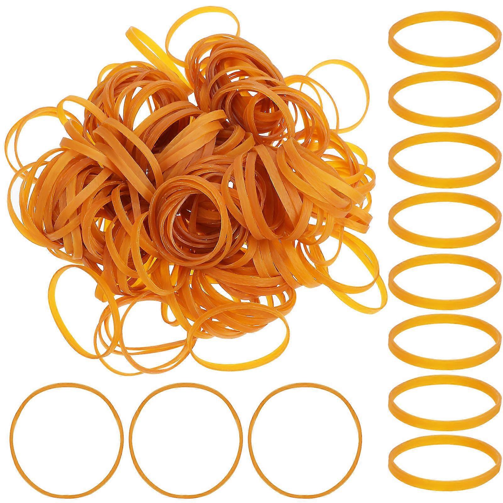 350pcs Thick Elastic Bands Rubber Rings for Home, Office & Classroom Use – Assorted Classic Colors, Comfortable & Easy to Store