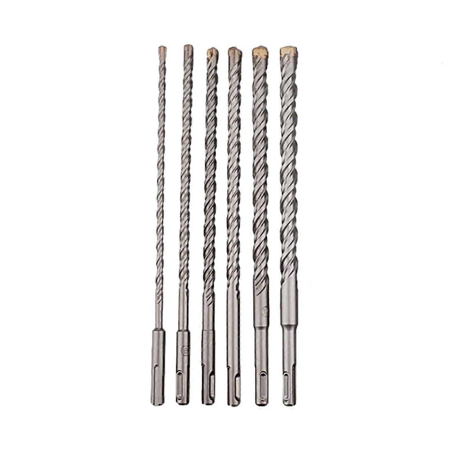 SDS Plus Drill Bit for Electric Hammer Drill, 110mm Length, 12mm Diameter, Four-Cutter Carbide Tip, Durable Design