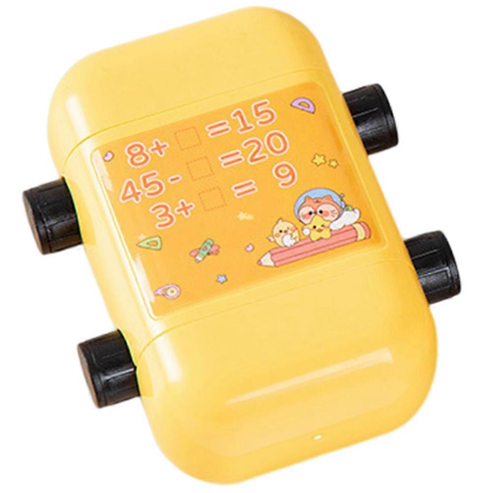 Wear-Resistant Math Roller Classroom Use Children Plastic Math Problems Generation 1Set