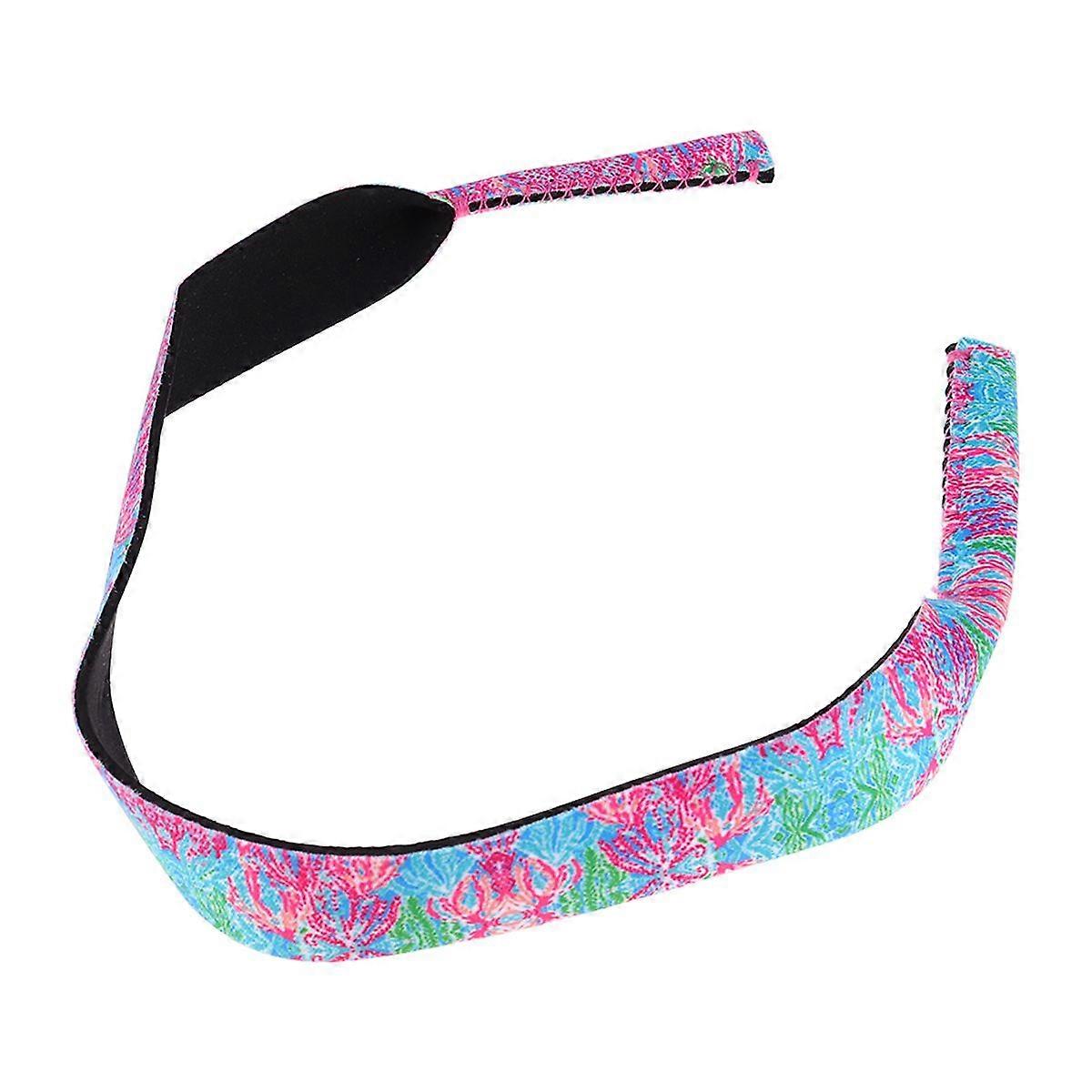 Neoprene Eyewear Retainer Multi Featuring Heavy-Duty Stitching for Sunglass Use in Water Sports