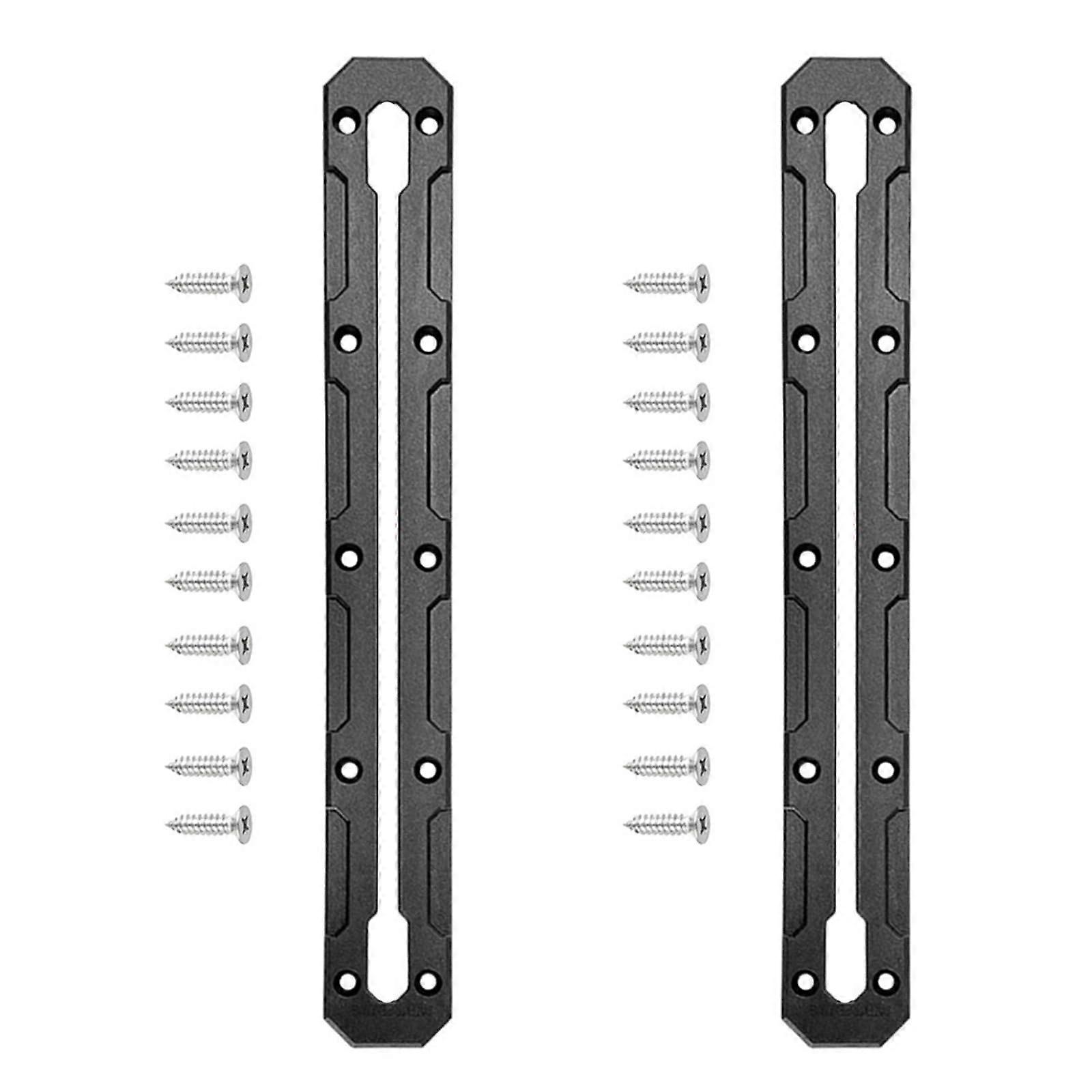 2 Set Kayak Low Profile Track Replacement for Dia Rails Loop Kayak Accessories Mount Track, Durable Compatible Design