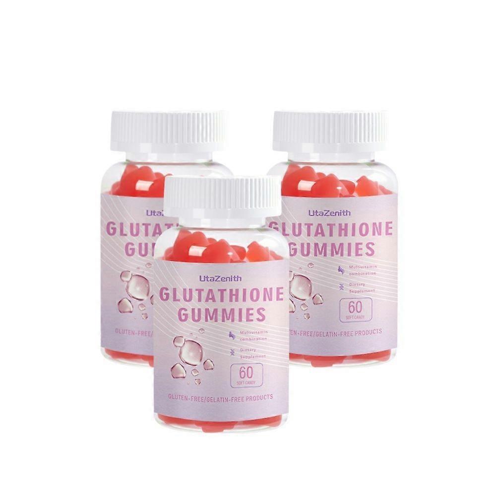 L,Glutathione with Vitamin C and Vitamin B12 , Daily Supplement , 180 Gummies