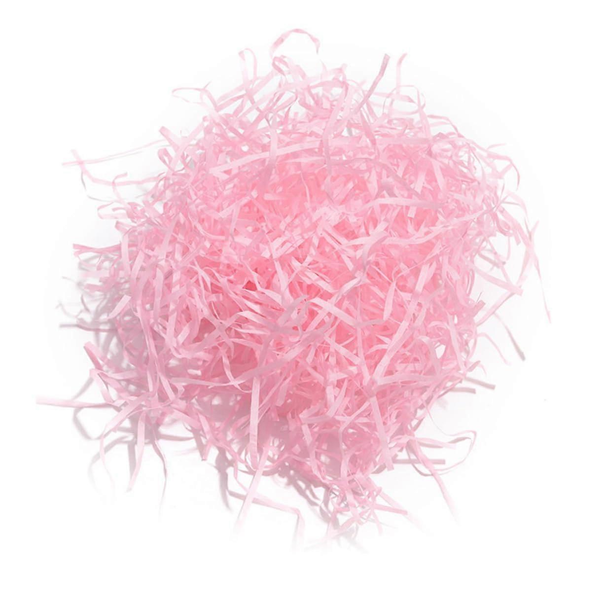 1Pack Decorative Paper Filling for Gift Boxes Craft Filling Delicate Pink for Crafting for Parties to Attractively Package