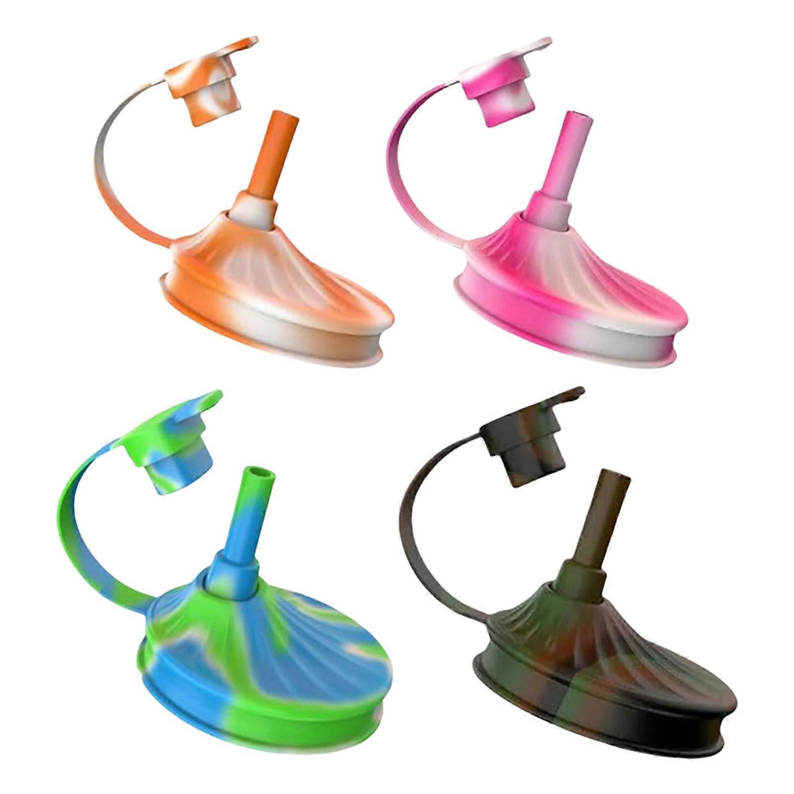 4Pieces Elastic Drink Can Lid Efficient Seal Universal Fit Sodas Energy Drink Easily Installing Stable Materials