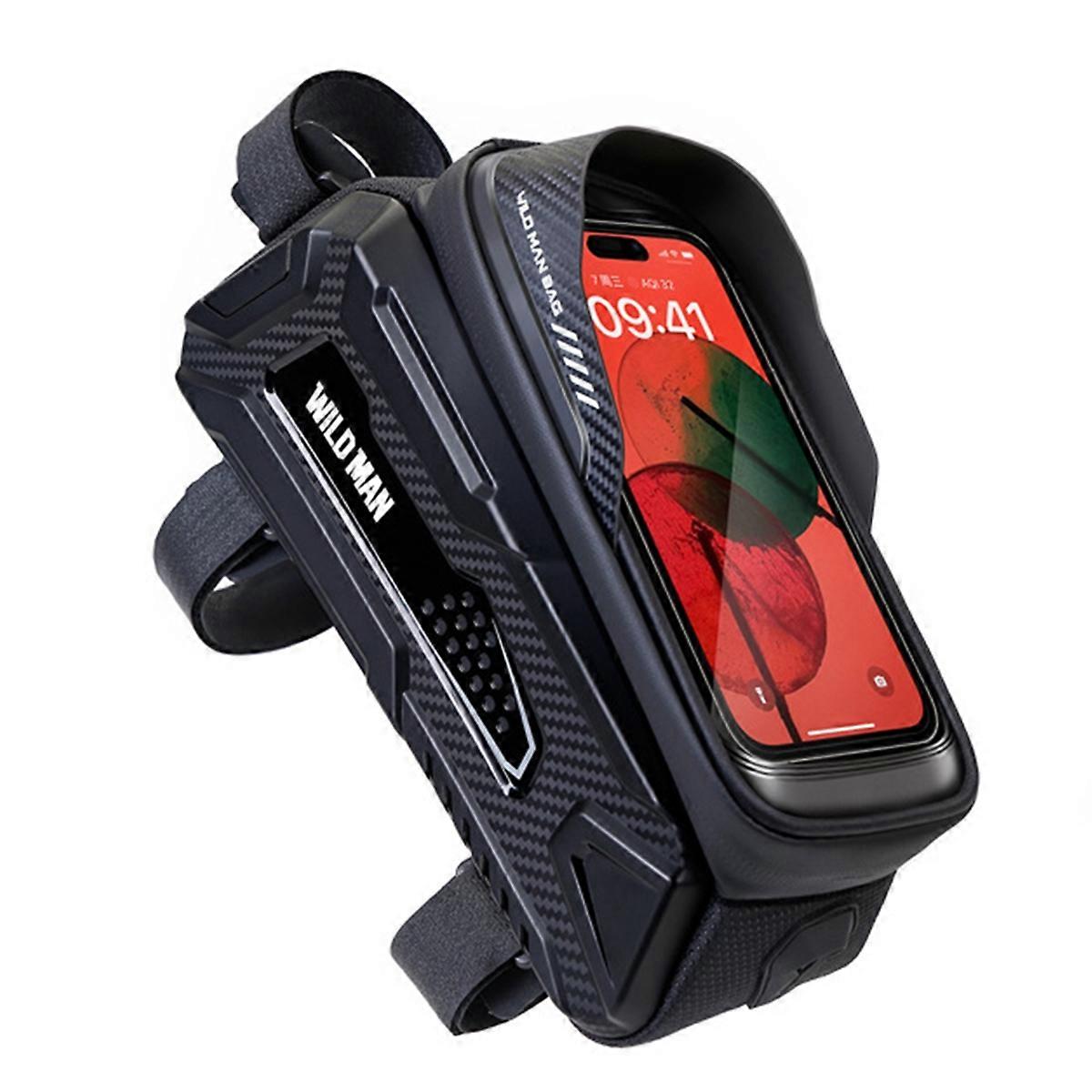  Waterproof Bicycle Front Bag Black