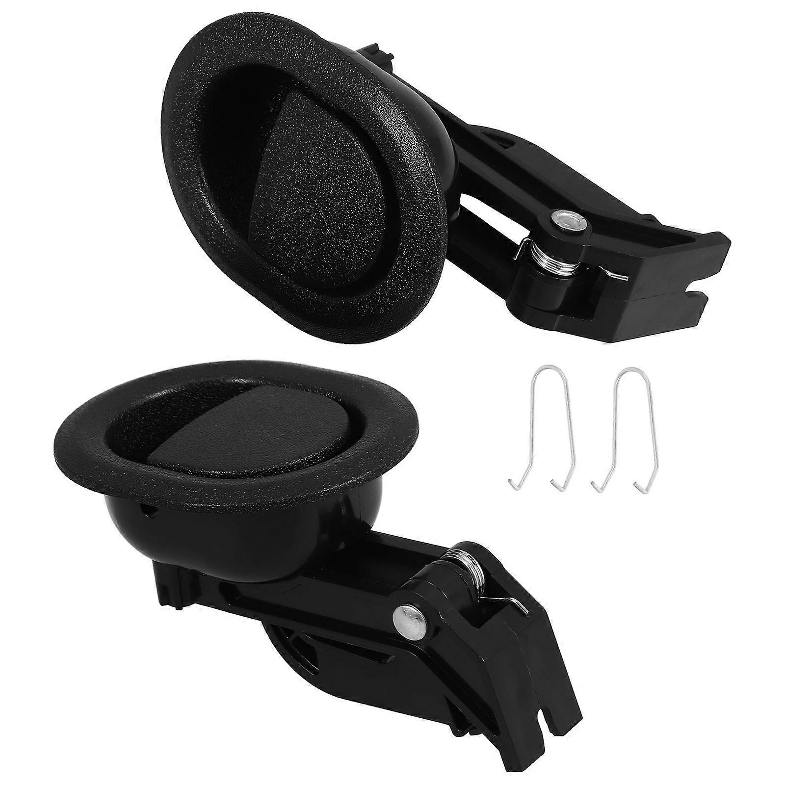 Recliner Handles Replacement Sofa Chair Recliner Parts Ergonomic Design Black 12.50X7.60X7.00CM 1Set