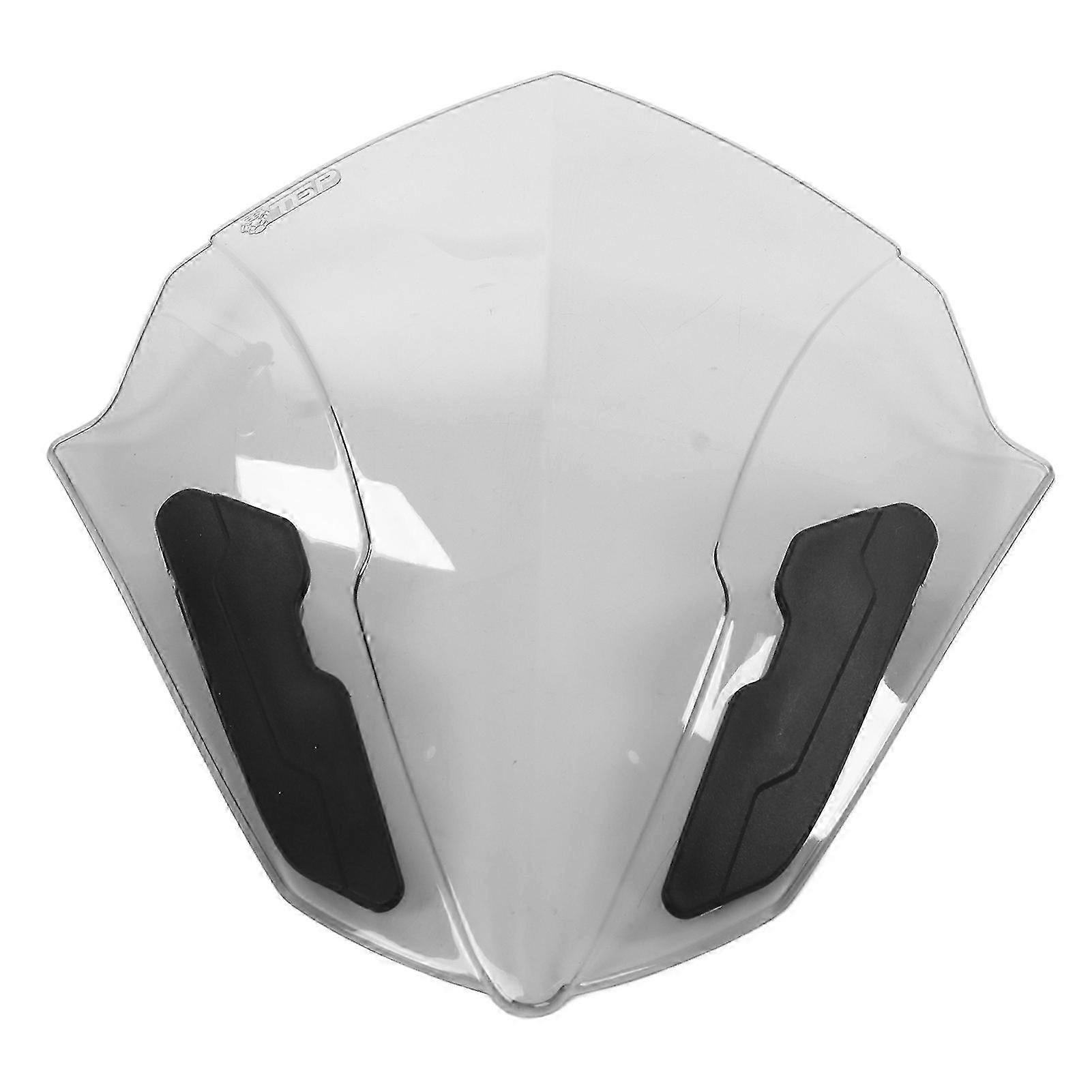 Motorcycle WindScreen Windshield Deflector Gray Racing Bike Modification Replacement for Suitable Brand