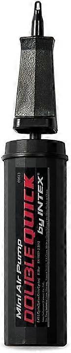 Mini manual inflator with adjustable nozzle