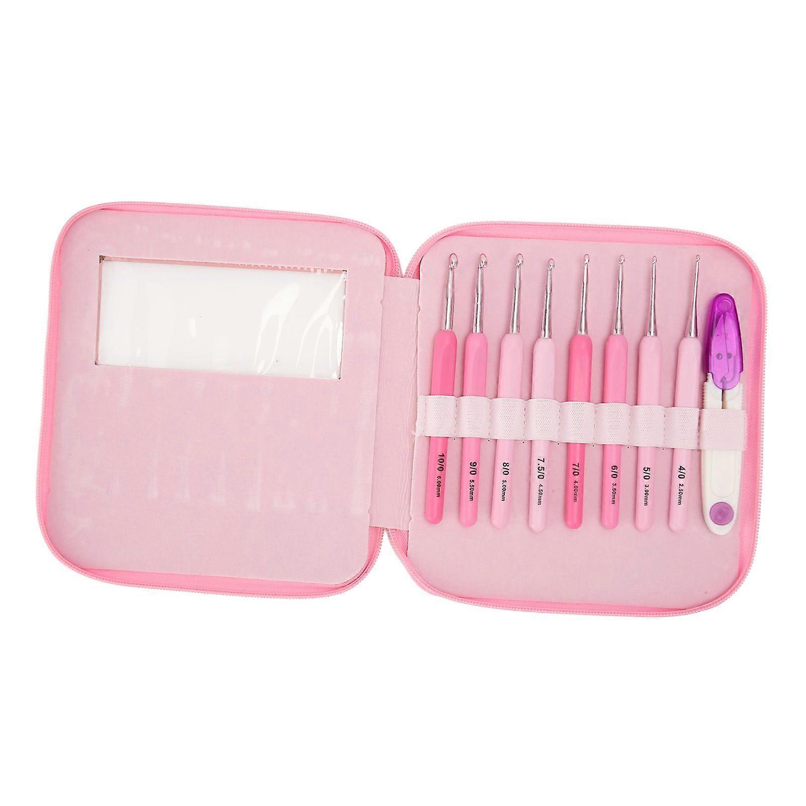 2025 Latest Model  8pcs Crochet Hooks Set Professional Portable High Accuracy