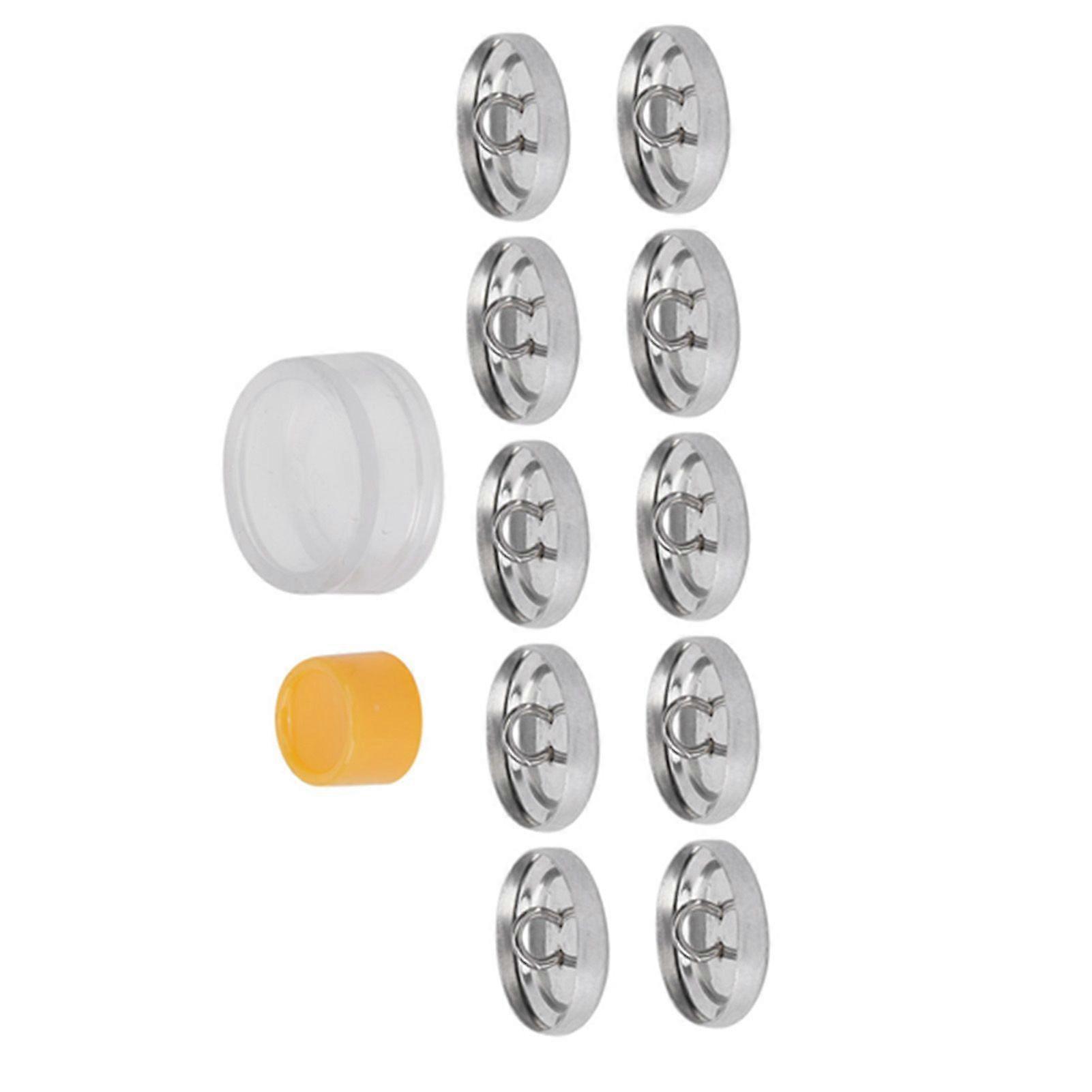 2025 Latest Model Cloth Bag Cover Buttons Kit Round Button Base DIY Handmade