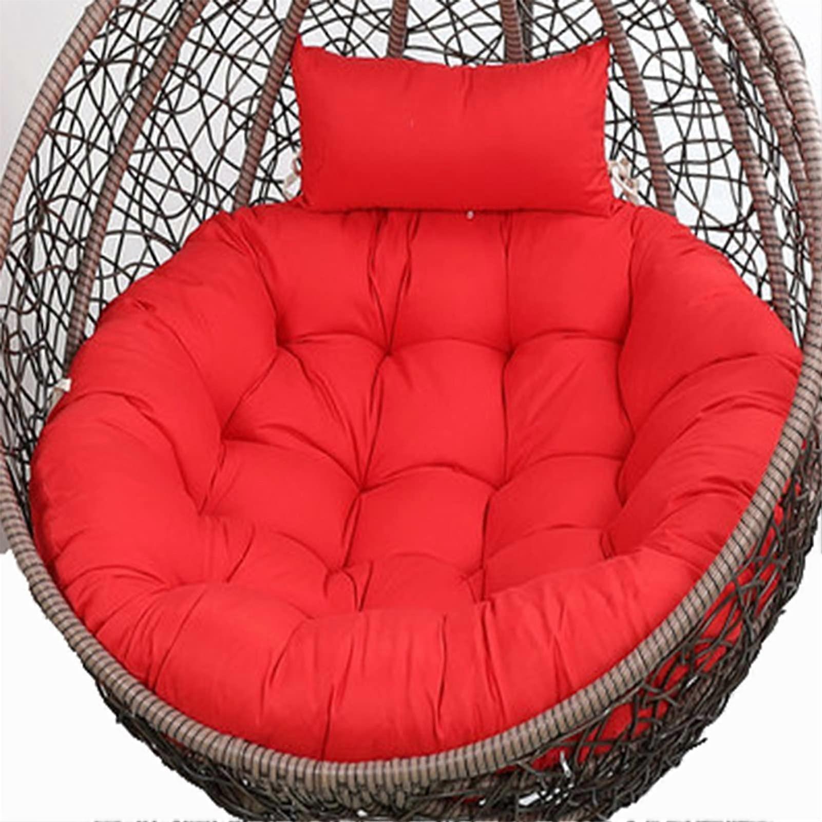 Thick, round hammock cushion, egg chair cushion, washable, replacement cushion for swing, chair cushion