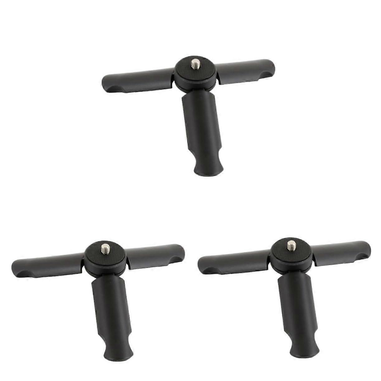 3 x Tripod Stand, Mobile Phone Holder, Mini Tripod for Phone, Black